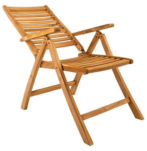 Doppler TAMAN NORFOLK FSC® teak polohovacie záhradné kreslo Doppler