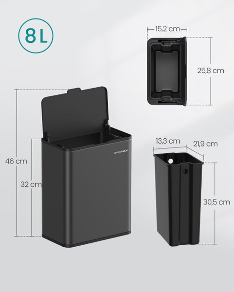 Odpadkový kôš LTB810B01