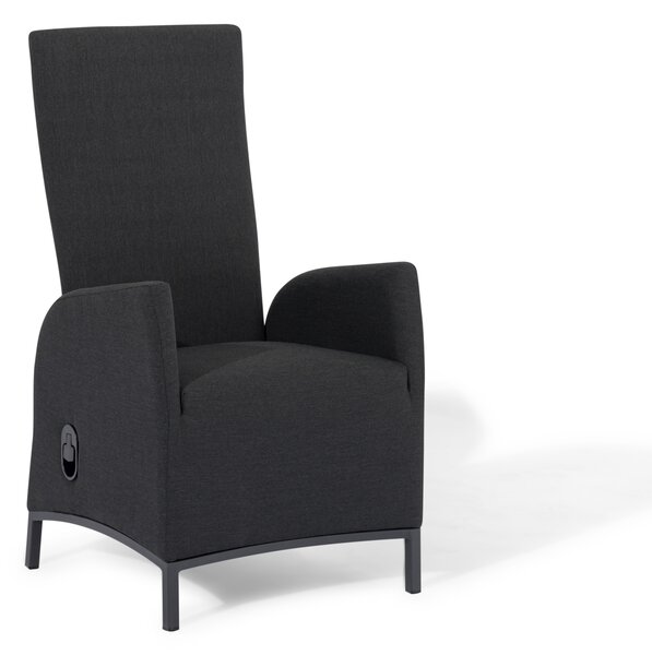 Doppler PARIS LIKA-TEX® polohovacie záhradné kreslo antracit Doppler