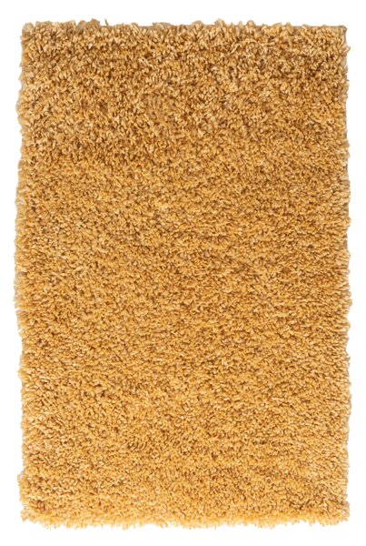 My Flair , Kusový koberec My Shaggy goldgelb, 120x180, žltá, chodba / predsieň