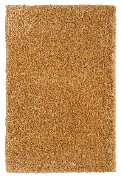 My Flair , Kusový koberec My Shaggy goldgelb, 120x180, žltá, chodba / predsieň