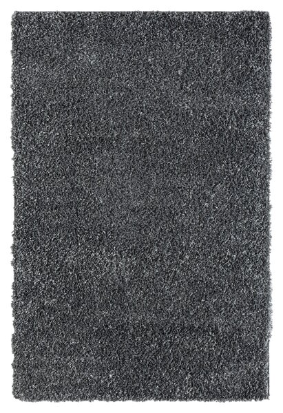 My Flair , Kusový koberec My Shaggy dunkelgrau, 100x150, šedá, chodba / predsieň