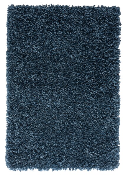 My Flair , AKCIA: 120x180 cm Kusový koberec My Shaggy dunkelblau, modrá, chodba / predsieň