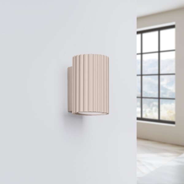 Brilagi - LED nástenné svietidlo CRESTO 1xGU10/10W/230V 10 cm taupe