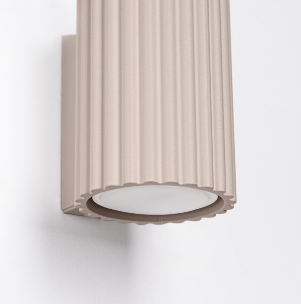 Brilagi - LED nástenné svietidlo CRESTO 1xGU10/10W/230V 10 cm taupe