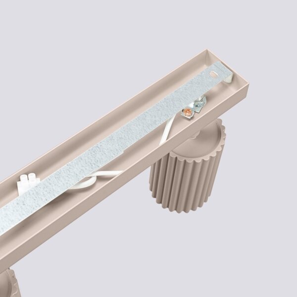 Brilagi - LED bodové svietidlo CRESTO 4xGU10/10W/230V taupe