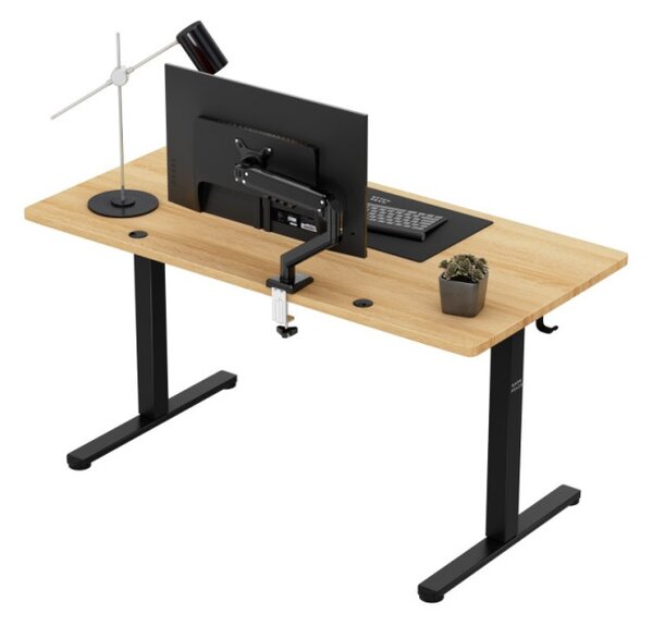 Elektrický výškovo nastaviteľný stôl Mark Adler Leader 7.3 Dub Craft