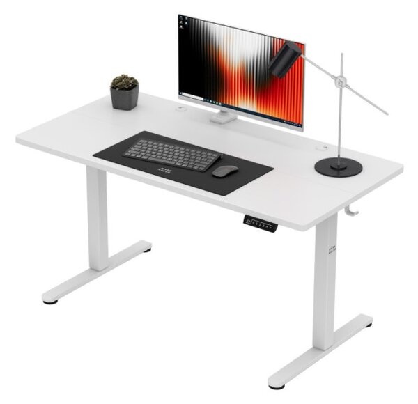 Elektrický výškovo nastaviteľný stôl Mark Adler Leader 7.3 biely
