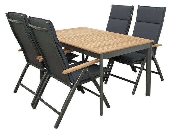Doppler CONCEPT TEAK FSC® polohovacie záhradné kreslo Doppler