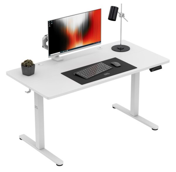 Elektrický výškovo nastaviteľný stôl Mark Adler Leader 7.3 biely