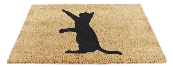 Rohožka z kokosového vlákna 40x60 cm Cat – Artsy Doormats