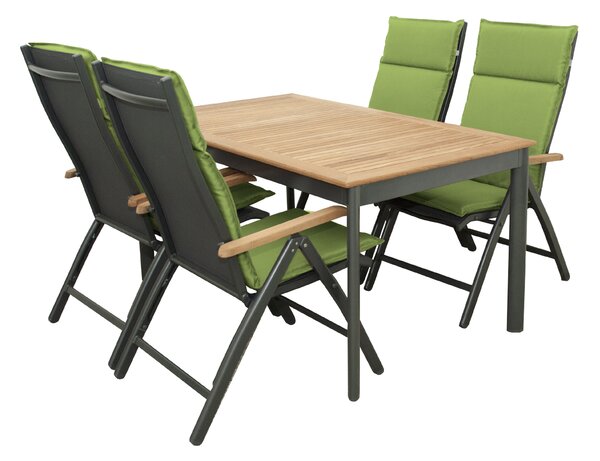 Doppler CONCEPT TEAK FSC® polohovacie záhradné kreslo Doppler
