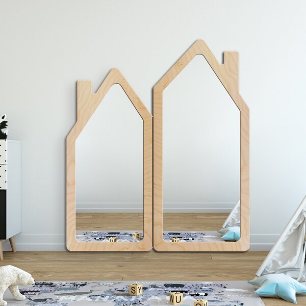 Zrkadlo Home Wood Veľkosť: 45 x 95 cm