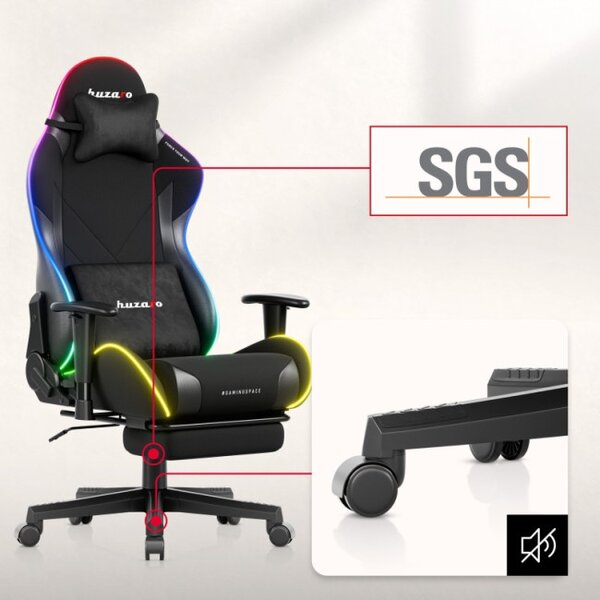 Herná stolička Force 5.7 RGB Black