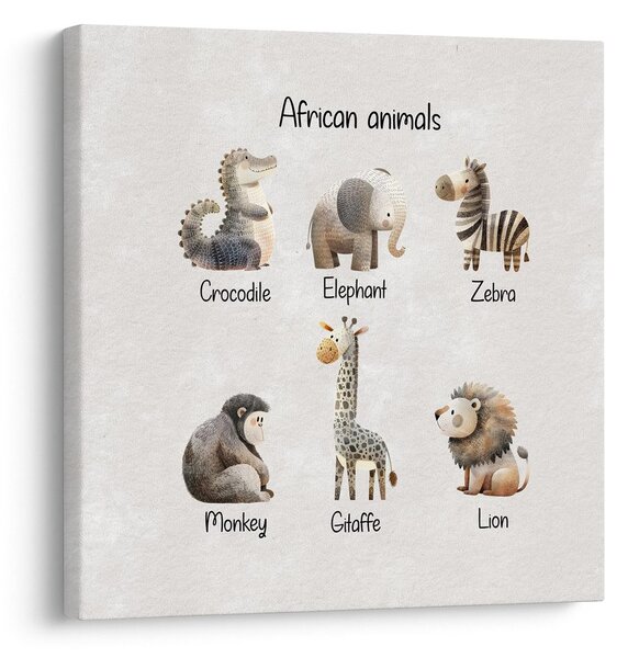 Obraz africké zvieratá