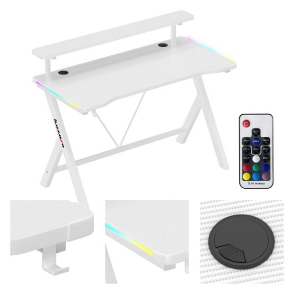 Herný stôl Hero 1.9 RGB White