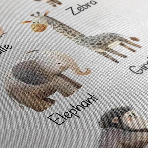 Obraz africkí zvierací kamaráti