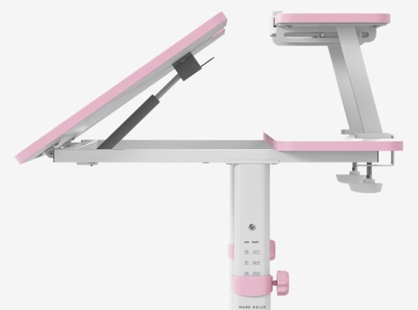 Detský rastúci písací stôl Mark Adler Study 3.7 Pink