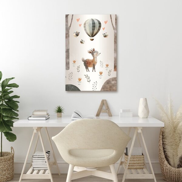 Obraz lesná rozprávka s jeleňom