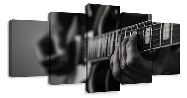 5-dielny obraz gitarová melódia