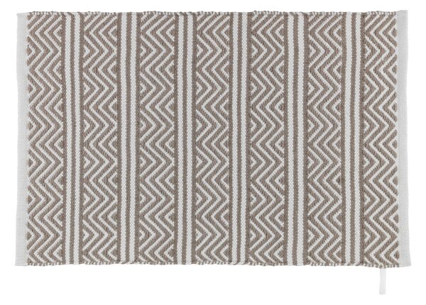 Béžová textilná kúpeľňová predložka 50x80 cm Shaki – Wenko