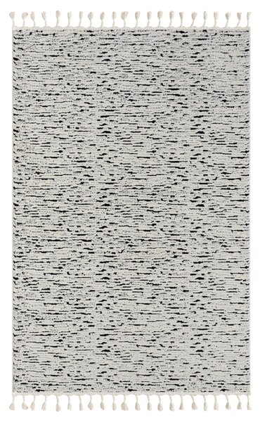 My Flair , Kusový koberec Moroccan Spirit schwarz, 100x200, čiernobiela, obývacia izba