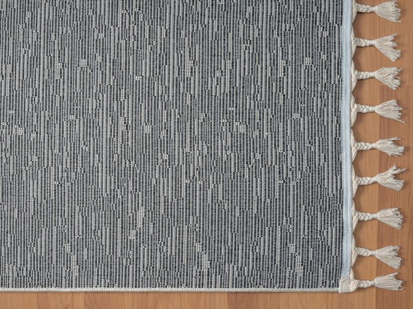 My Flair , Kusový koberec Moroccan Spirit schwarz, 100x200, čiernobiela, obývacia izba