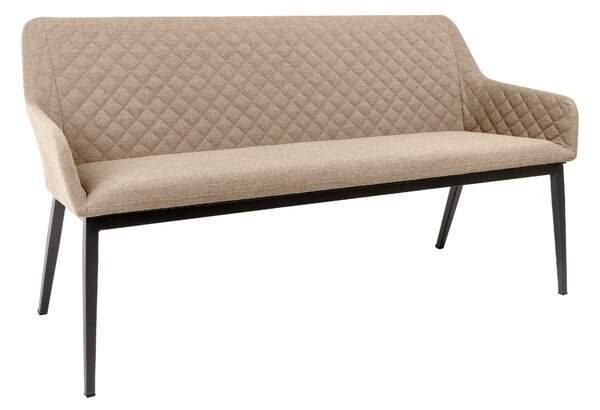 Doppler PARIS LIKA-TEX® mocca - luxusná záhradná 3miestna pohovka - Rozbalený tovar (N624)