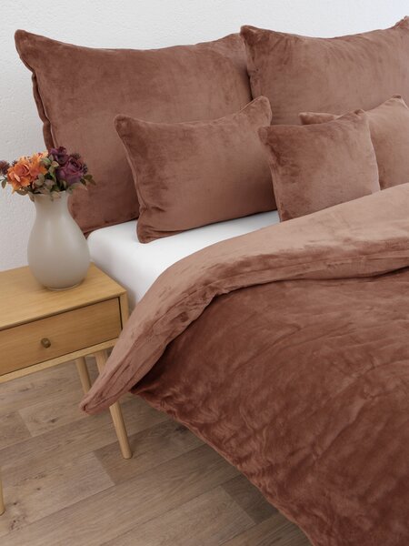 Obliečky mikroplyš Exclusive – Laura mocha mousse