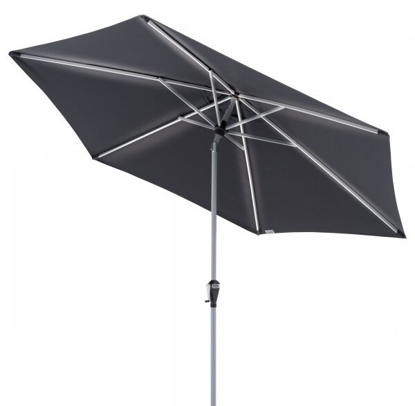 Doppler ACTIVE záhradný slnečník 300 cm antracit Doppler