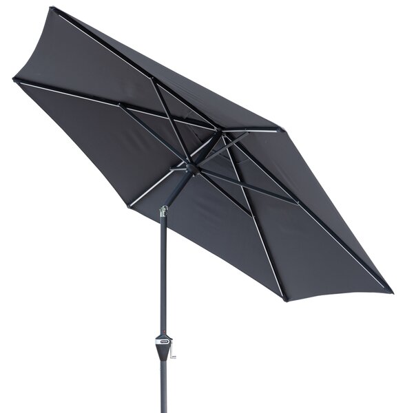 Doppler ACTIVE záhradný slnečník 300 cm antracit Doppler