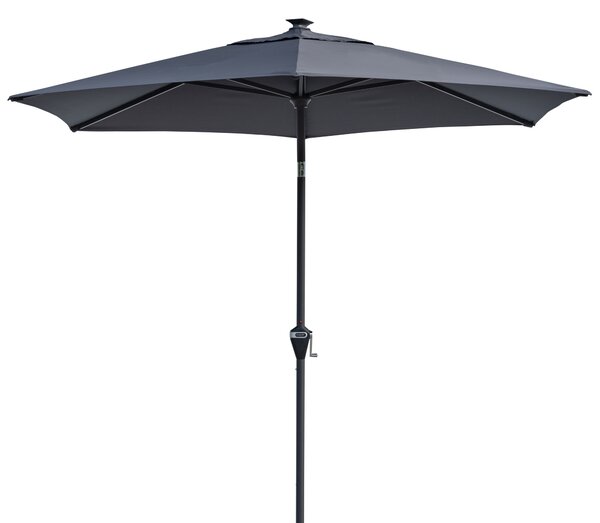 Doppler ACTIVE záhradný slnečník 300 cm antracit Doppler