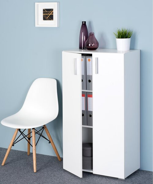 Skrinka Vela 116x30x60 cm - biela