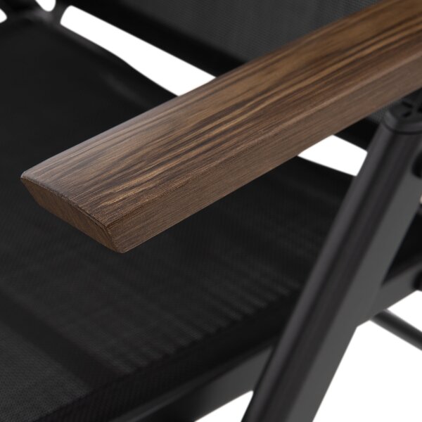 Doppler EXPERT WOOD Plus polohovacie záhradné kreslo Doppler
