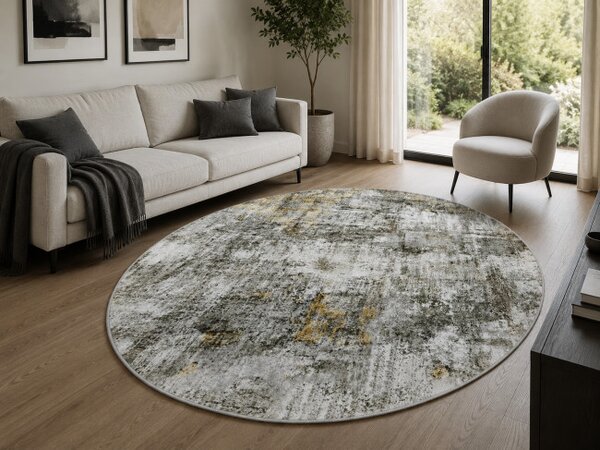 Protišmykový koberec VENEZIA PRINT 2406735 kruh