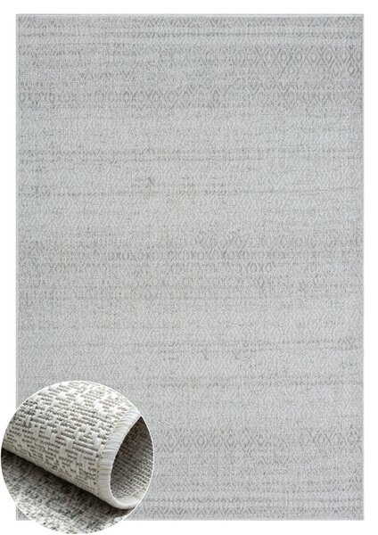 My Flair , Kusový koberec Mirage grau – na von aj na doma, 160x230, šedá, chodba / predsieň