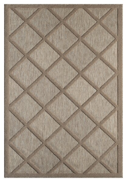 My Flair , Kusový koberec Mara beige – na von aj na doma, 100x160, béžová, chodba / predsieň