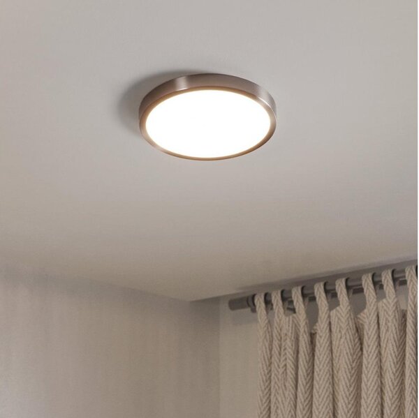 Eglo 901317 - LED stropné svietidlo FUEVA LED/14,2W/230V 2700/4000/6500K priemer 27,8 cm chróm