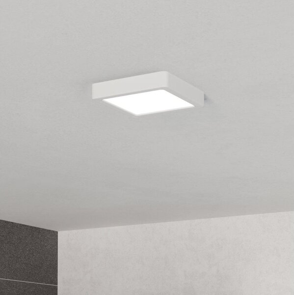 Eglo 901335 - LED Kúpeľňové stropné svietidlo FUEVA LED/7W/230V 15x15 cm IP44 biele