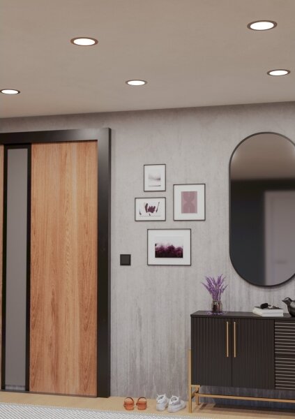 Eglo 901436-LED stropné kúpeľňové podhľadové svietidlo FUEVA-Z LED/9,5W/230V 16,8cm IP44 chróm