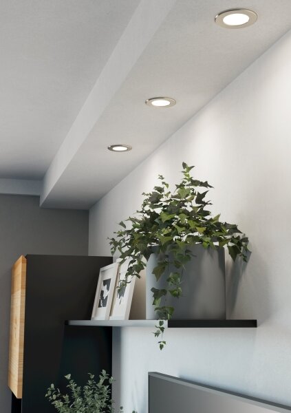 Eglo 901404 - LED podhľadové svietidlo FUEVA LED/3,7W/230V priemer 8,8 cm chróm