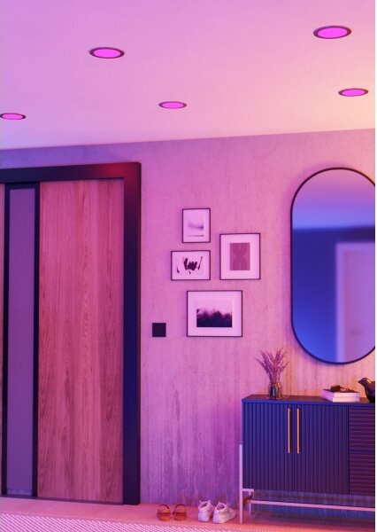 Eglo 901436-LED stropné kúpeľňové podhľadové svietidlo FUEVA-Z LED/9,5W/230V 16,8cm IP44 chróm
