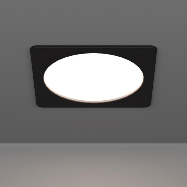 Eglo 901392 - LED podhľadové svietidlo FUEVA LED/10,5W/230V 16,6x16,6 cm čierne