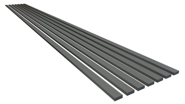 Lamely 3D Stenová lamela 3D - Lamela Diamantová sivá + MDF doska Diamantová sivá