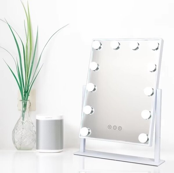 Ekspand LED zrkadlo HOLLYWOOD 30x40cm