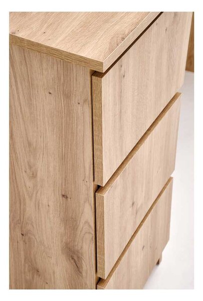 Písací stôl Canley, dub artisan