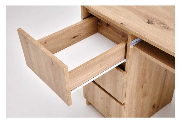 Písací stôl Canley, dub artisan