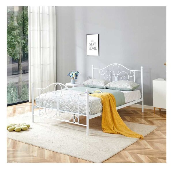 Posteľ Adaline 140 x 200 cm, biela