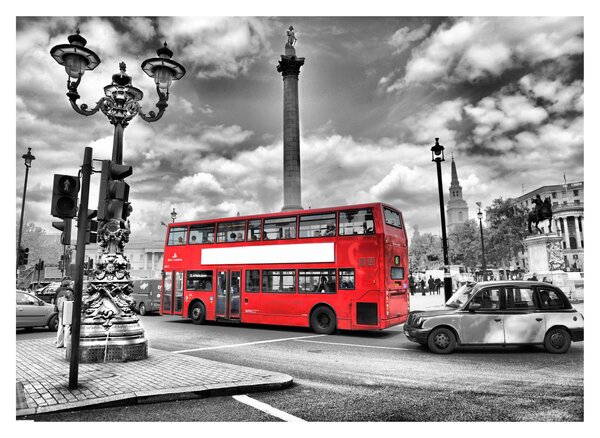 Sklenený obraz - Trafalgar Square (70x50 cm)