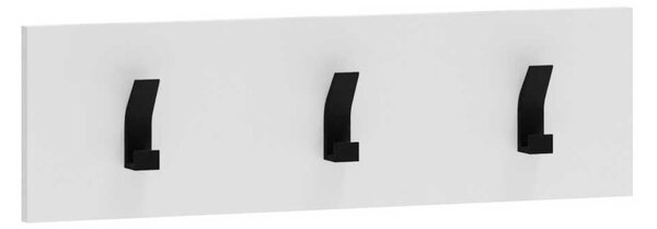 Vešiakový panel Walker 50 cm, biela